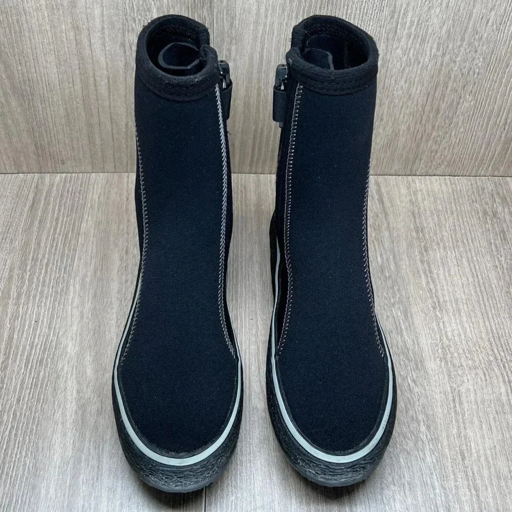 H2Odyssey Scuba Diving Boots Unisex Supra M5 W6 5mm Zippered Neoprene Black - Picture 5 of 10